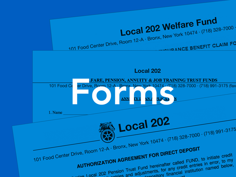 Download Local 202 Union Forms